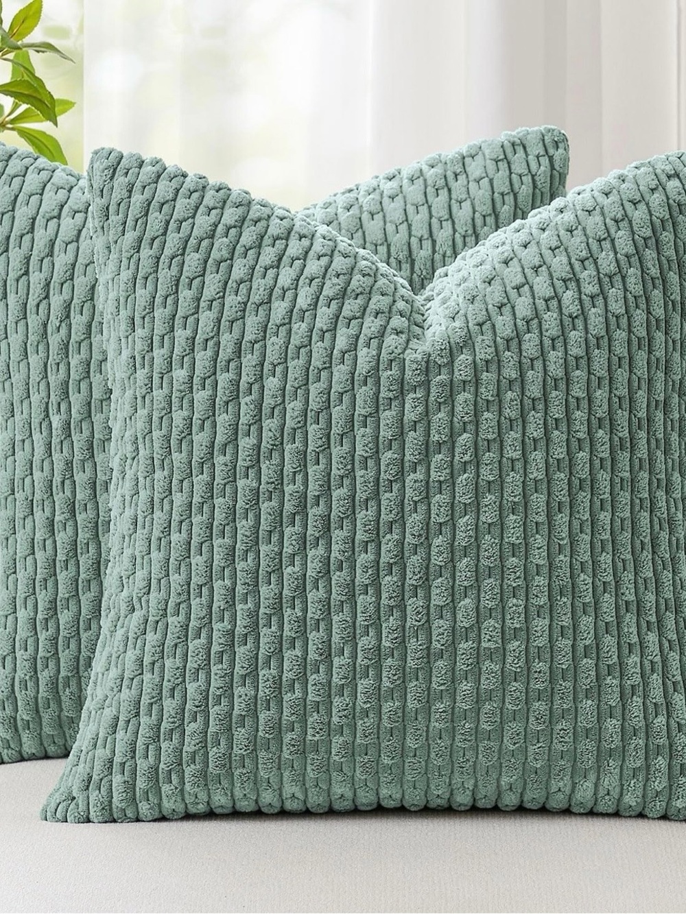 Dusty Green Pillow Covers